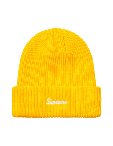 Supreme Loose Gauge Beanie 'Yellow' FW26BN10YELLOW MBS