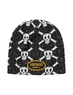 Supreme x Vanson Leathers Skull Beanie 'Black' FW26BN15BLACK MBS