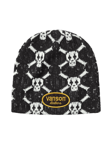 Supreme x Vanson Leathers Skull Beanie 'Black' FW26BN15BLACK MBS