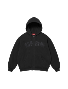 Supreme Arc Thermal Lined Zip Up Hooded Sweatshirt 'Black' FW26SW25BLACK MBS
