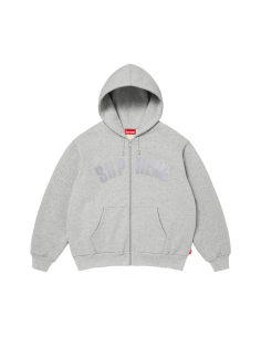 Supreme Arc Thermal Lined Zip Up Hooded Sweatshirt 'Heather Grey' FW26SW25HEATHERGREY MBS