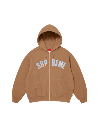 Supreme Arc Thermal Lined Zip Up Hooded Sweatshirt 'Light Brown' FW26SW25LIGHTBROWN MBS