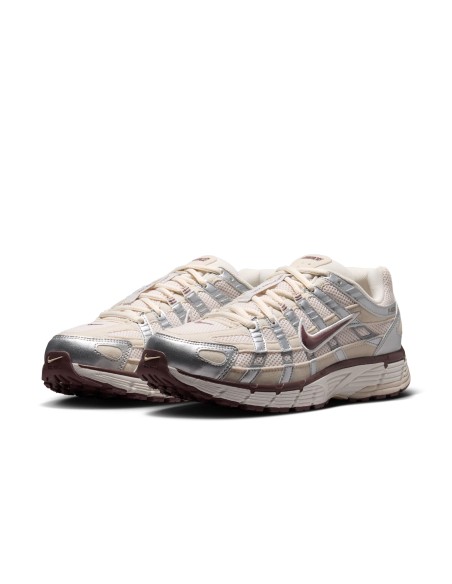 Nike P6000 Phantom Metallic Silver Light Orewood Brown Women's IV6035030 MBS