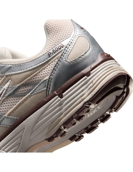 Nike P6000 Phantom Metallic Silver Light Orewood Brown Women's IV6035030 MBS