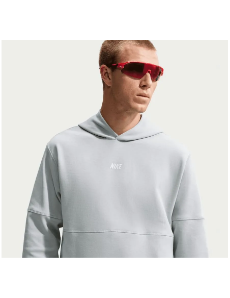 Nike Club BB Varsity Hoodie Light Smoke Grey IO1383077