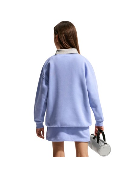Nike Sportswear Club Fleece Kids' Sweatshirt Light Purple FD2923 569
