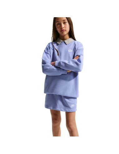 Nike Sportswear Club Fleece Kids' Sweatshirt Light Purple FD2923 569