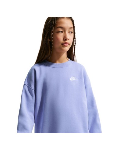 Nike Sportswear Club Fleece Kids' Sweatshirt Light Purple FD2923 569