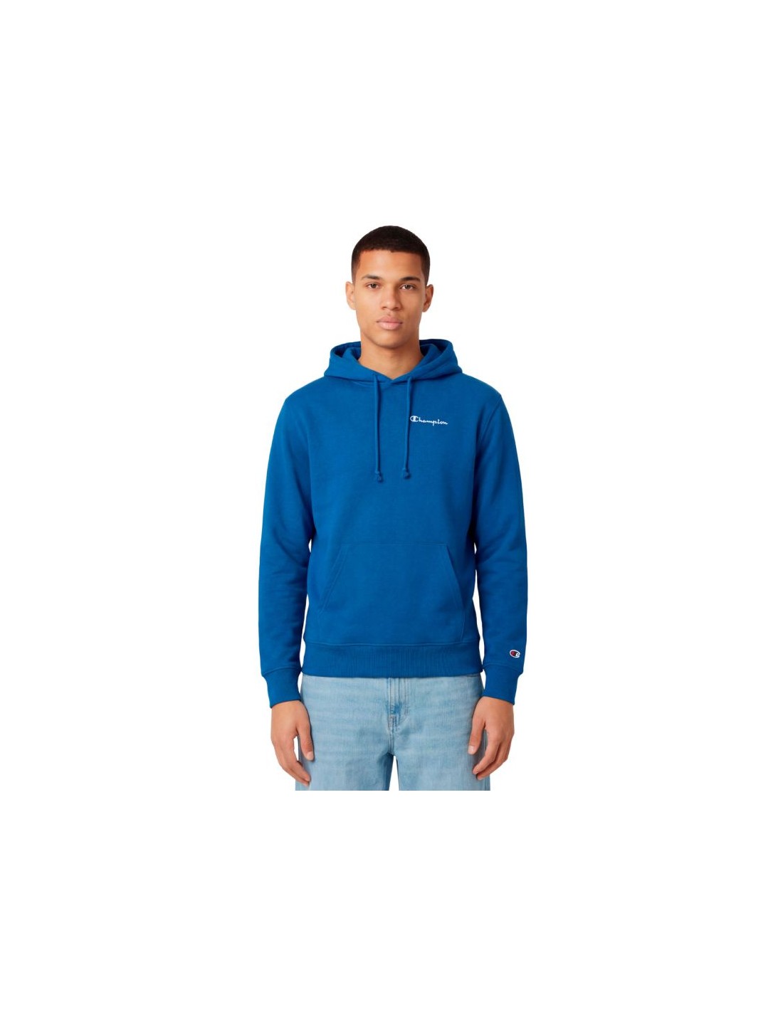 Champion Hooded Sweatshirt Men's Blue 221791 BS220