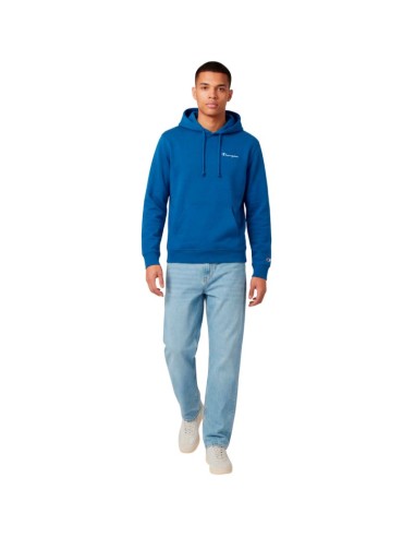 Champion Hooded Sweatshirt Men's Blue 221791 BS220
