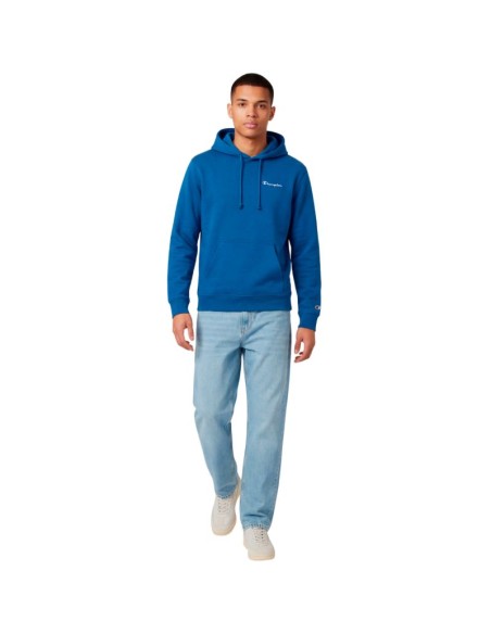 Champion Hooded Sweatshirt Men's Blue 221791 BS220