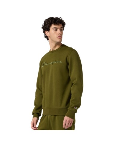 Champion Men's Crewneck Sweatshirt Olive 220272 GS585