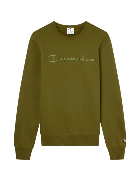 Champion Men's Crewneck Sweatshirt Olive 220272 GS585