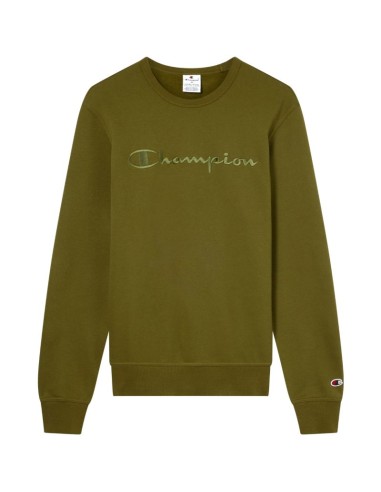 Champion Men's Crewneck Sweatshirt Olive 220272 GS585