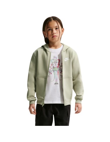 Nike Sportswear Club Fleece Kids' Sweatshirt Light Green FD3004 304
