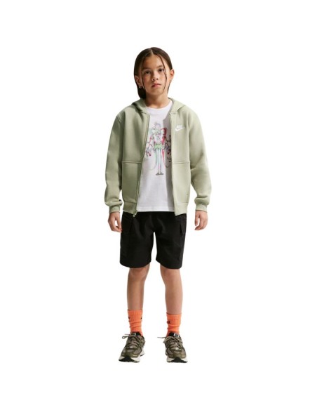 Nike Sportswear Club Fleece Kids' Sweatshirt Light Green FD3004 304