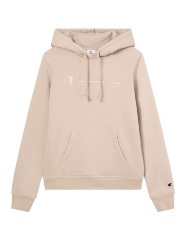 Champion Women's Hooded Sweatshirt Beige 118379 MS099