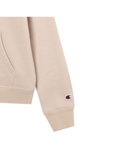 Champion Women's Hooded Sweatshirt Beige 118379 MS099