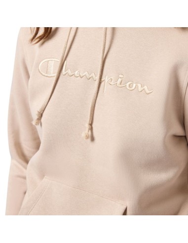 Champion Women's Hooded Sweatshirt Beige 118379 MS099