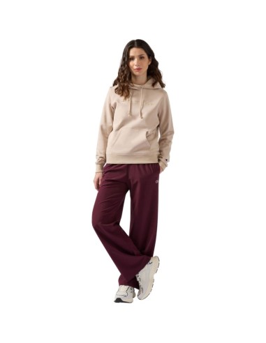 Champion Women's Hooded Sweatshirt Beige 118379 MS099