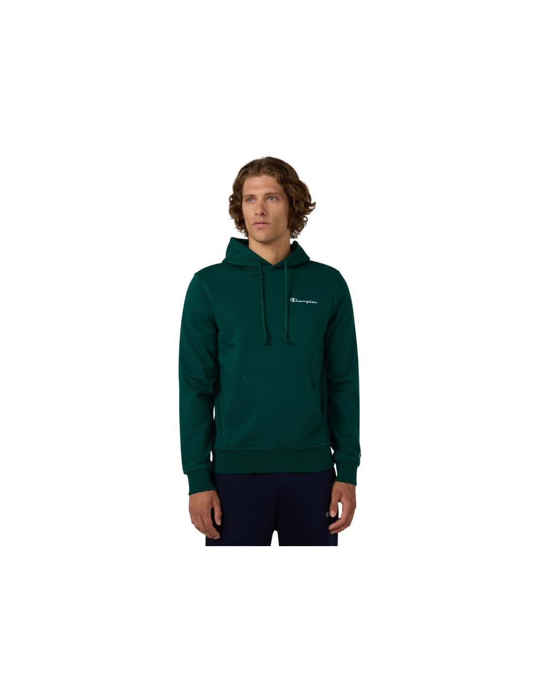 Champion Hooded Sweatshirt Green 221790 GS584