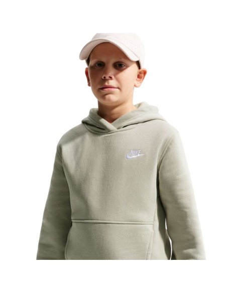 Nike Sportswear Club Fleece Kids' Sweatshirt Light Green FD3000 304