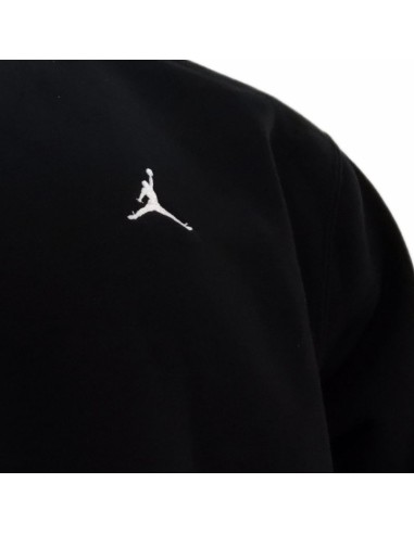Men's Air Jordan Brooklyn Fleece CrewNeck Sweatshirt Black FV7293010
