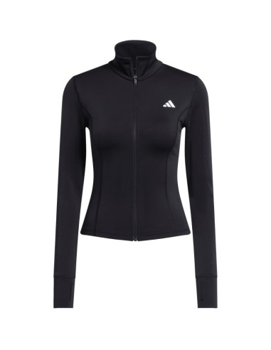 adidas Optime Essentials FullZip Women's Sweatshirt Black JM9185