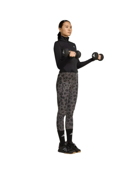 adidas Optime Essentials FullZip Women's Sweatshirt Black JM9185