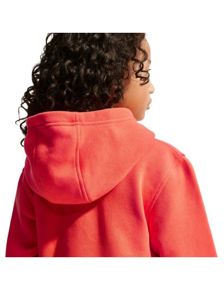 Nike Sportswear Club Fleece Kids' Sweatshirt Orange FD3000 842