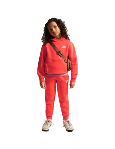 Nike Sportswear Club Fleece Kids' Sweatshirt Orange FD3000 842