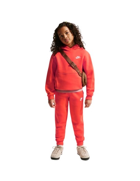 Nike Sportswear Club Fleece Kids' Sweatshirt Orange FD3000 842