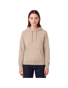 Champion Women's Hoodie Sweatshirt Beige 118404 MS041