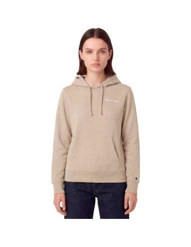 Champion Women's Hoodie Sweatshirt Beige 118404 MS041