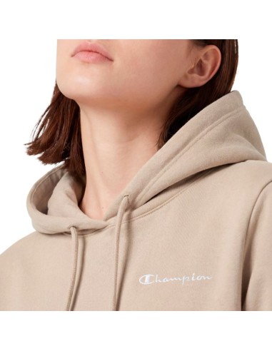 Champion Women's Hoodie Sweatshirt Beige 118404 MS041