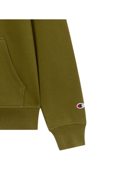 Champion Hooded Sweatshirt Men's Olive 220271 GS585
