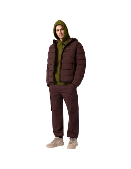 Champion Hooded Sweatshirt Men's Olive 220271 GS585