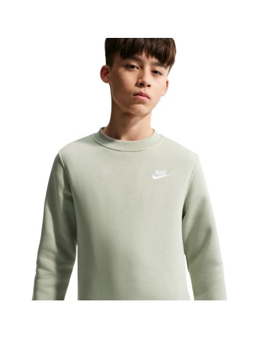 Nike Sportswear Club Fleece Kids' Sweatshirt Light Green FD3006 304
