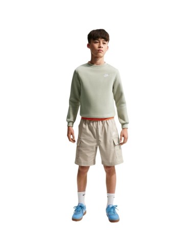 Nike Sportswear Club Fleece Kids' Sweatshirt Light Green FD3006 304