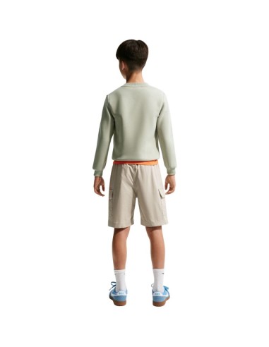Nike Sportswear Club Fleece Kids' Sweatshirt Light Green FD3006 304