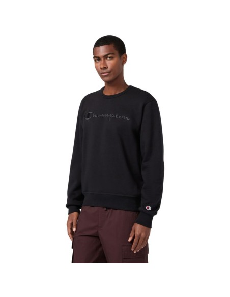 Champion Crewneck Sweatshirt Men's Black 220272 KK001