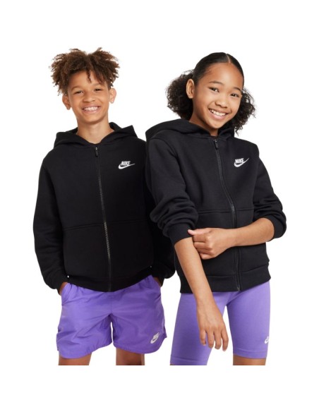 Nike Sportswear Club Fleece Kids' Sweatshirt Black FD3004 010