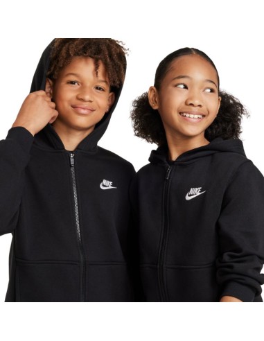 Nike Sportswear Club Fleece Kids' Sweatshirt Black FD3004 010