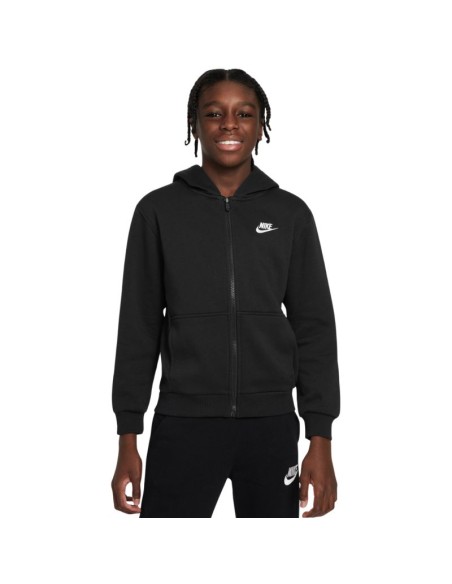 Nike Sportswear Club Fleece Kids' Sweatshirt Black FD3004 010