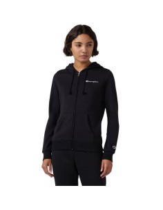 Champion Women's Full Zip Hoodie Sweatshirt Black 118406 KK001