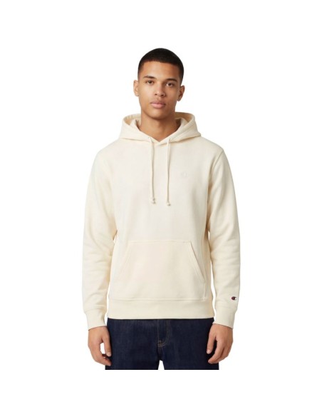 Champion Men's Hoodie Sweatshirt Cream 220783 YS084