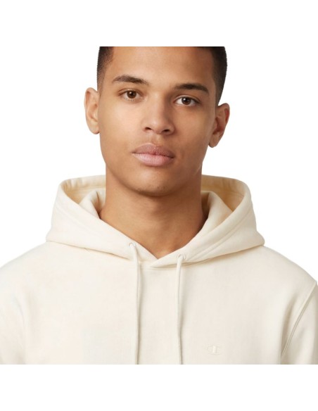 Champion Men's Hoodie Sweatshirt Cream 220783 YS084