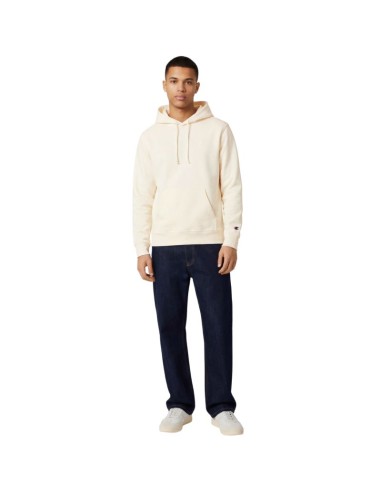 Champion Men's Hoodie Sweatshirt Cream 220783 YS084