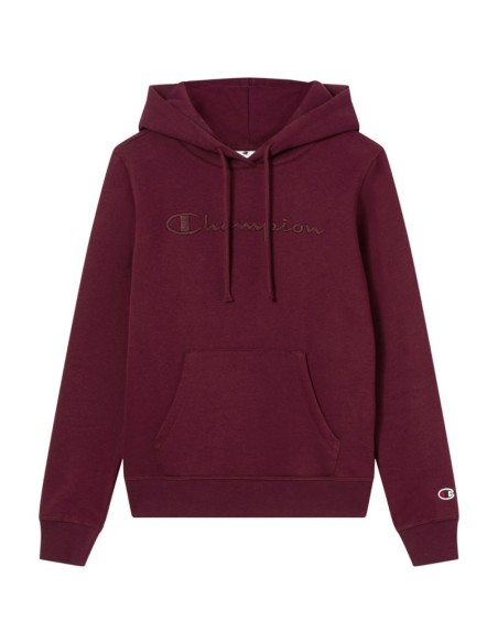 Champion Hooded Sweatshirt Women's Burgundy 118379 RS522