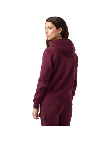 Champion Hooded Sweatshirt Women's Burgundy 118379 RS522